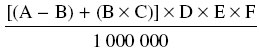 Formula — information can be found in the surrounding text