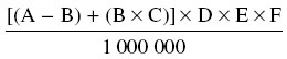 Formula — information can be found in the surrounding text