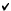 Check mark