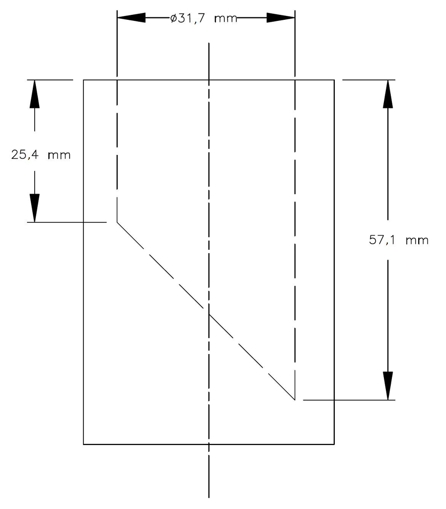 Figure- Cylindre pour petites pièces