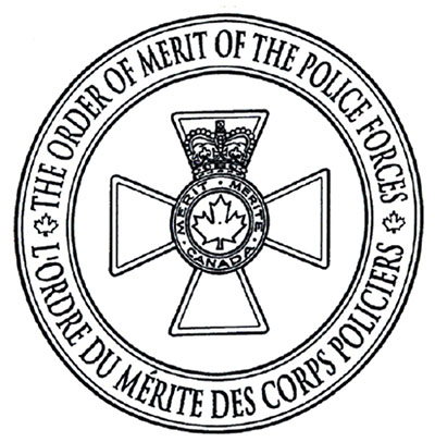 Le Sceau de l'Ordre du mérite des corps policiers