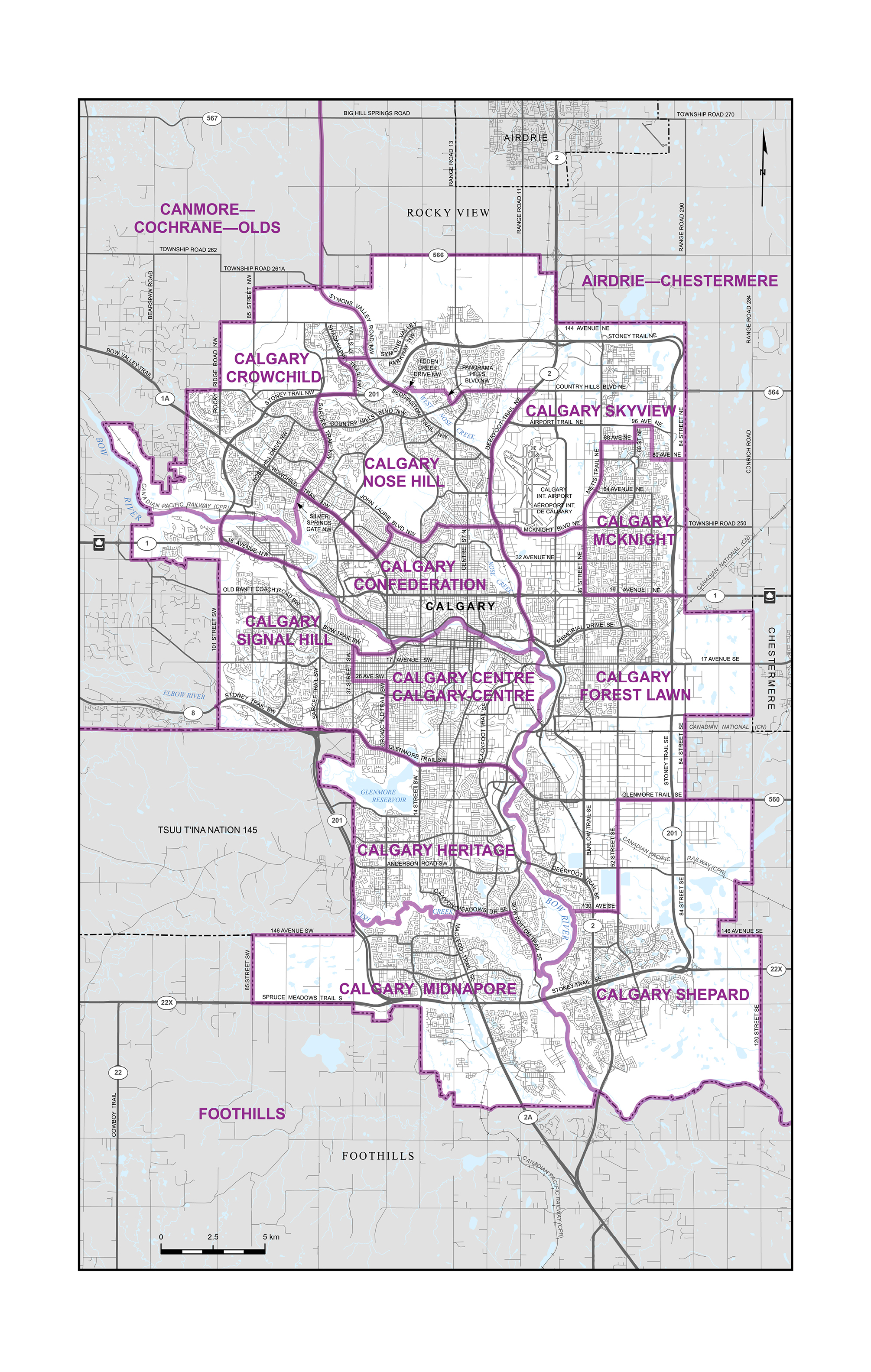 Carte&nbsp;2&nbsp;&ndash;&nbsp;Ville de Calgary