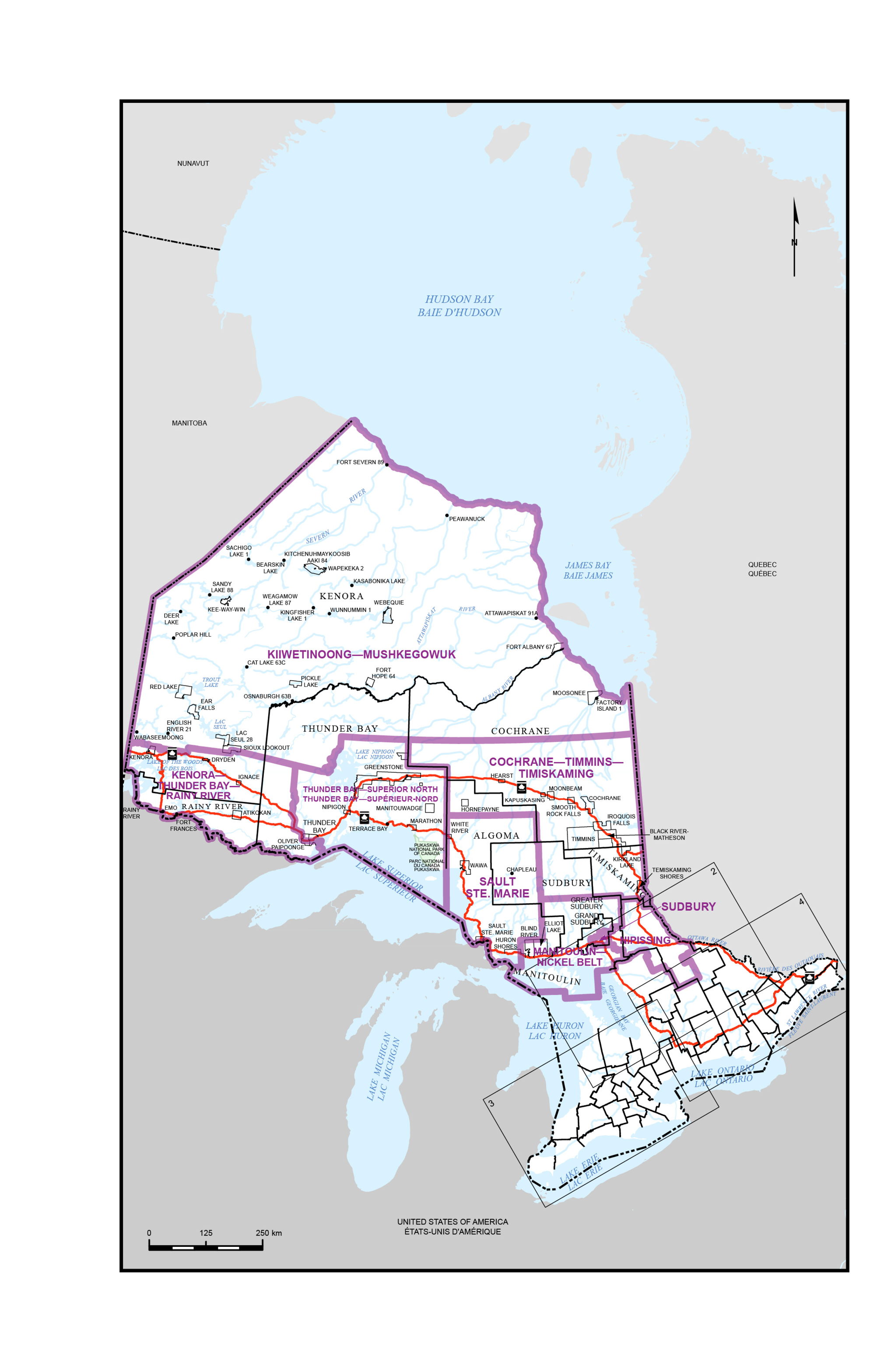 Map 1 – Province of Ontario