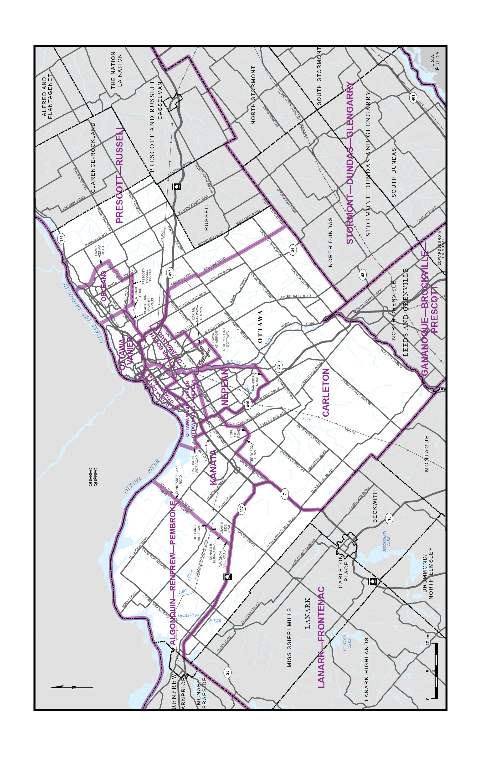Carte 16&nbsp;&ndash;&nbsp;Ville d’Ottawa