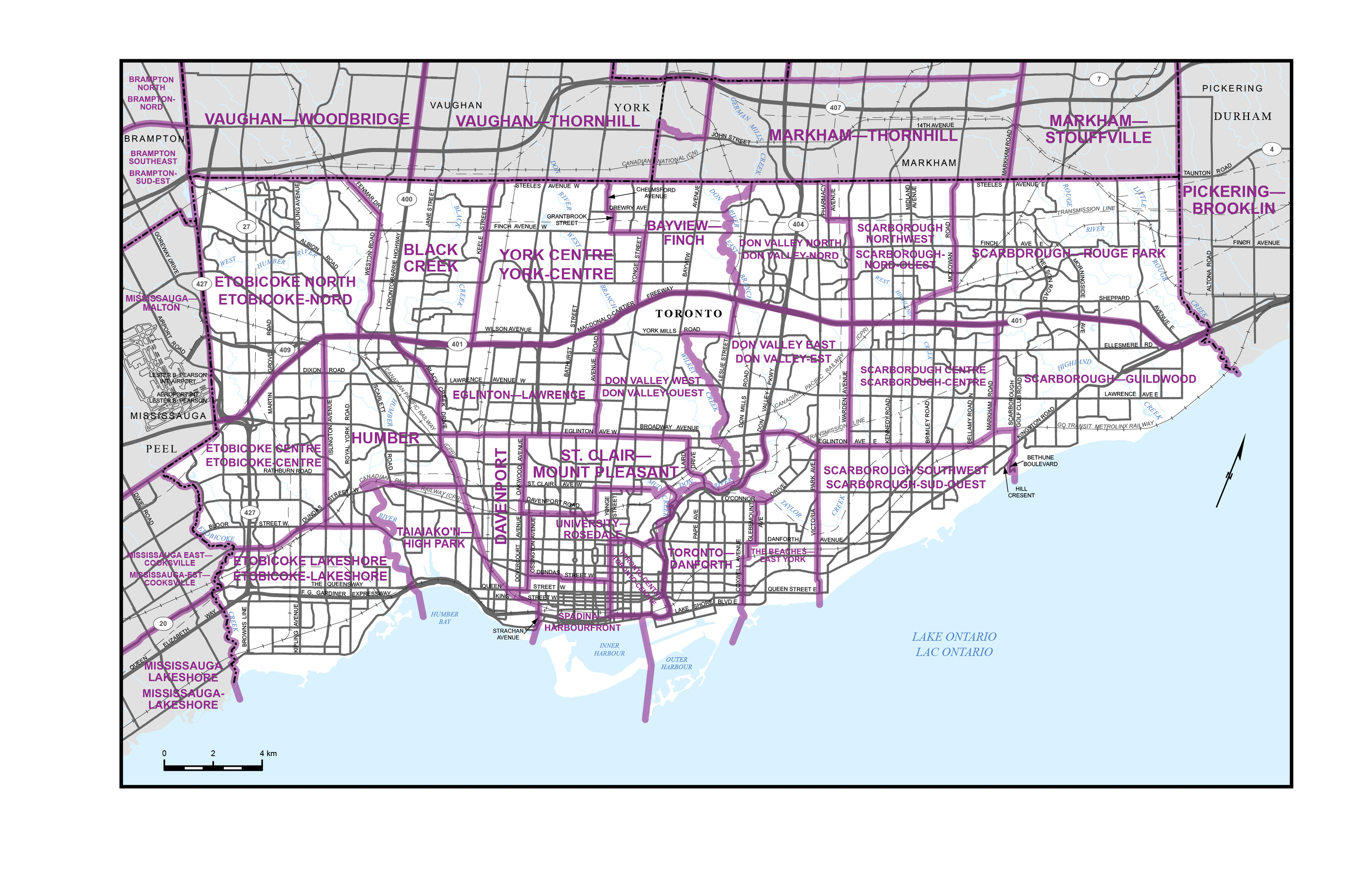 Carte 20&nbsp;&ndash;&nbsp;Ville de Toronto