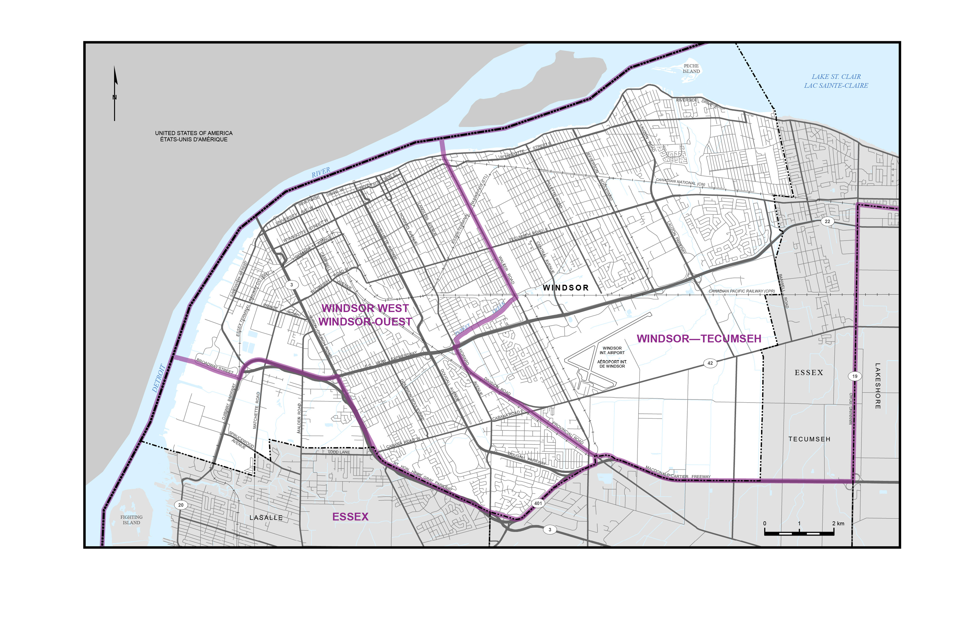 Map 21 – City of Windsor