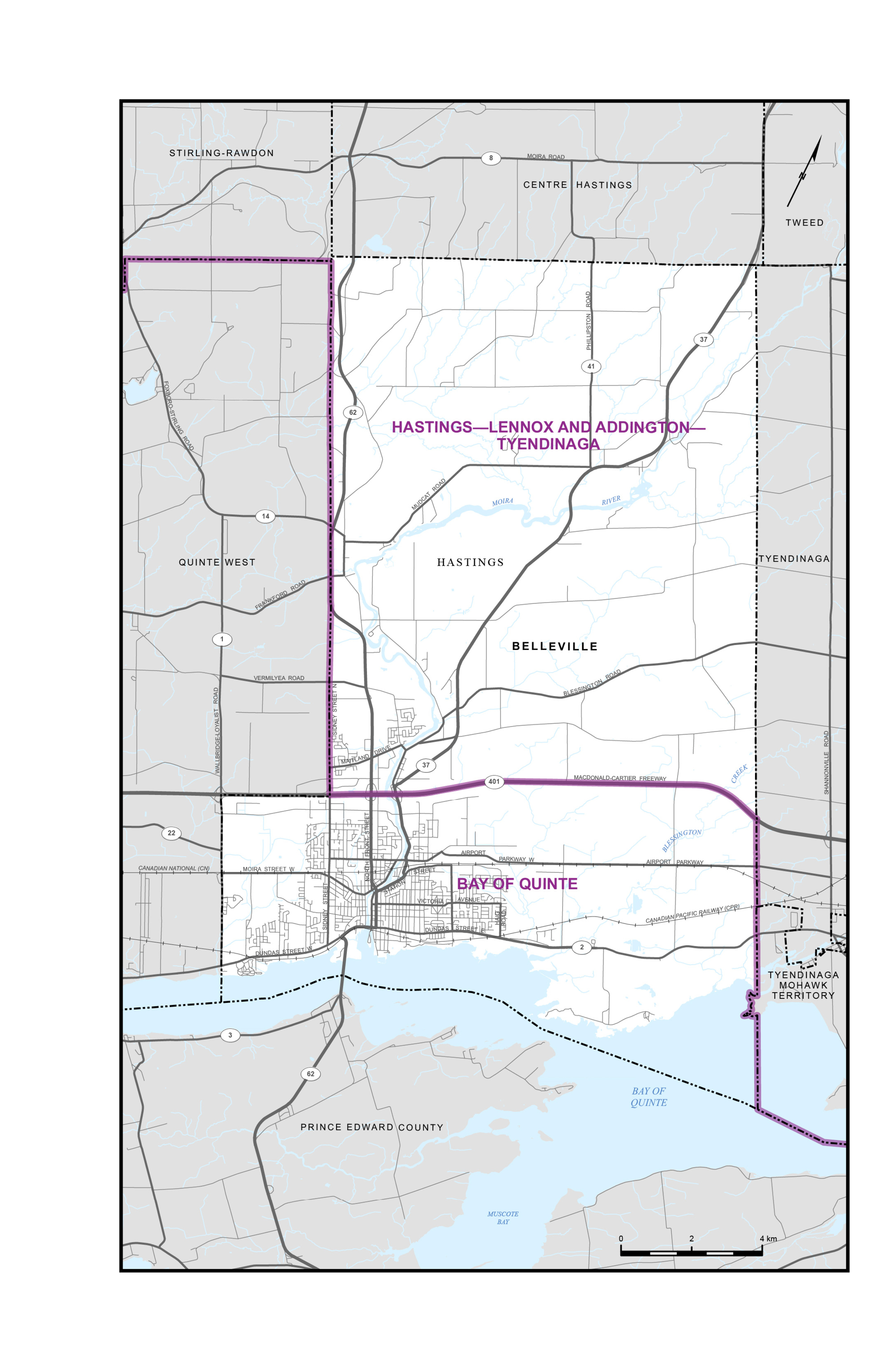 Carte 6&nbsp;&ndash;&nbsp;Ville de Belleville 