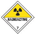 Classe 7, Matières radioactives