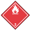 Division 2.1, Gaz inflammables