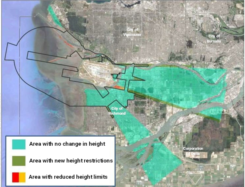 Figure 3. Lands impacted by the proposed Regulations – Text version below the image