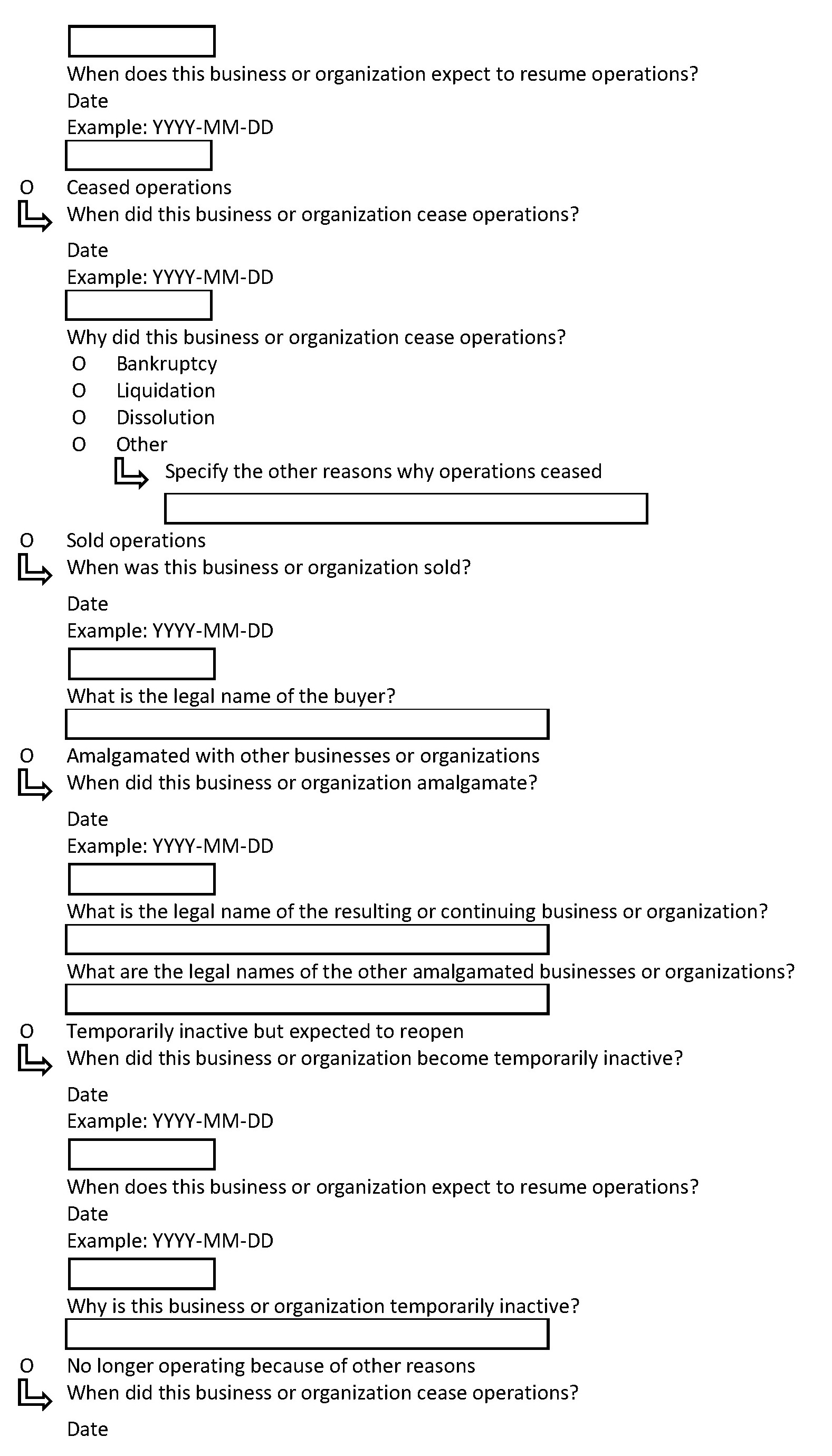Page 2 of the English census form. – Text version below the image