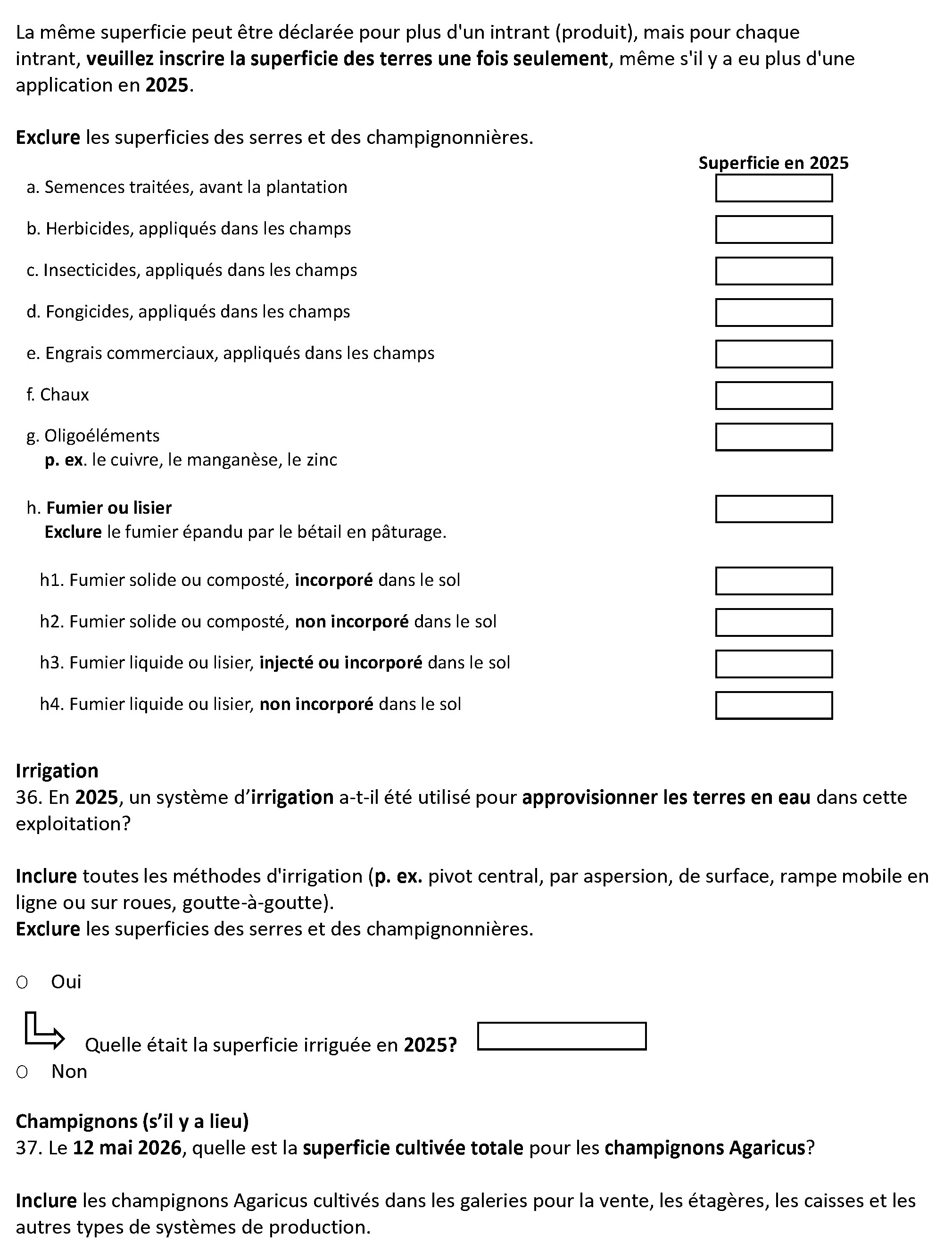 Page 21 du recensement français. – Version textuelle en dessous de l'image