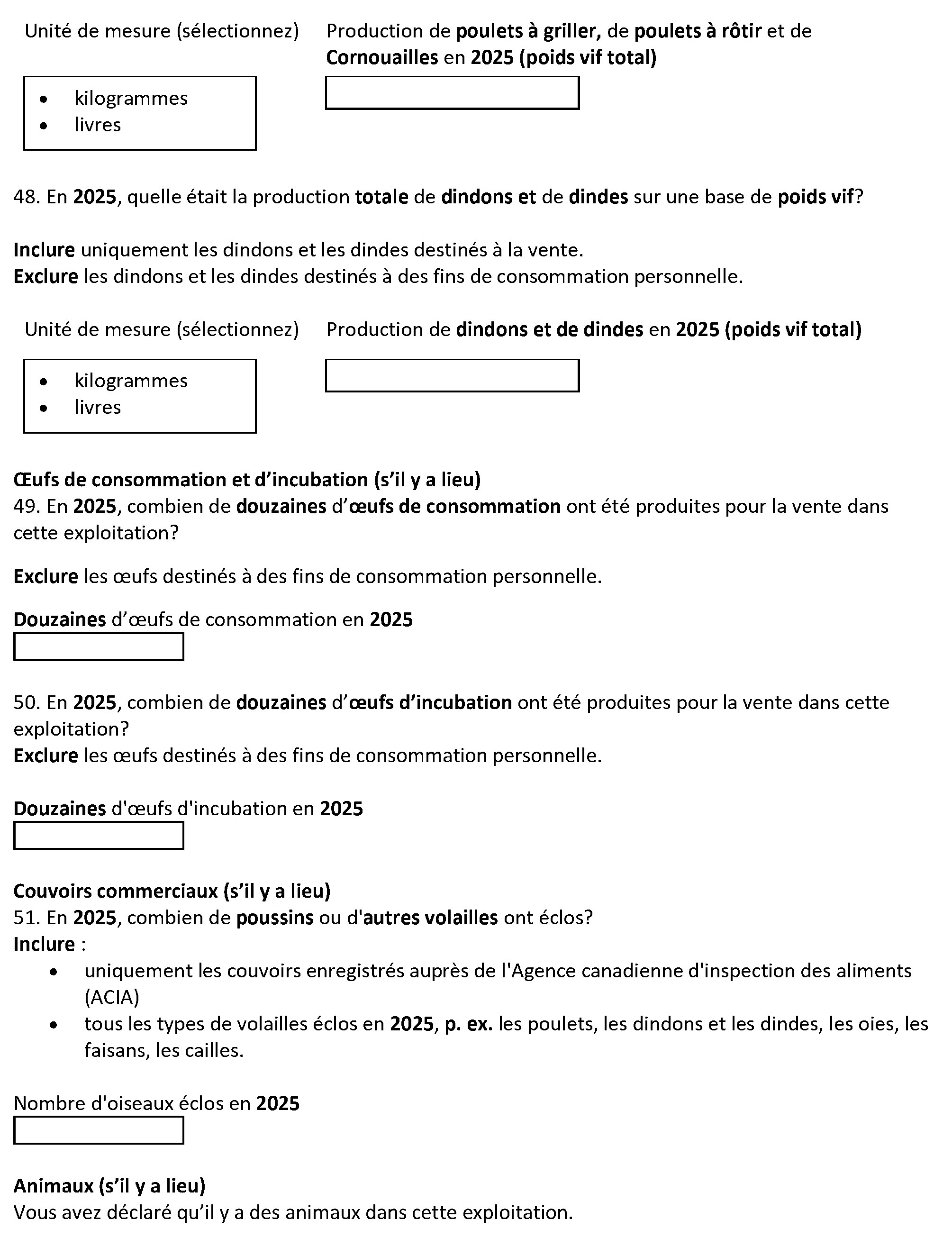 Page 26 du recensement français. – Version textuelle en dessous de l'image
