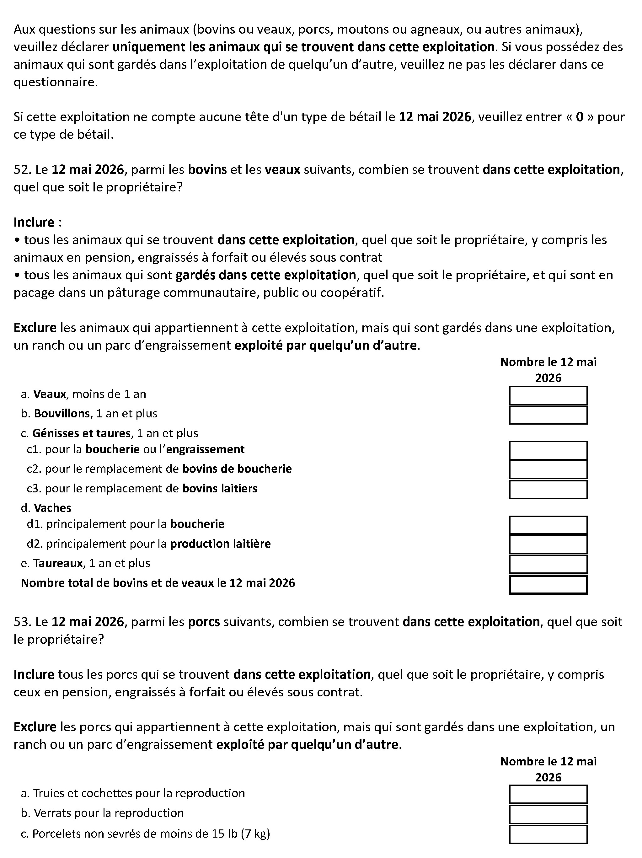 Page 27 du recensement français. – Version textuelle en dessous de l'image