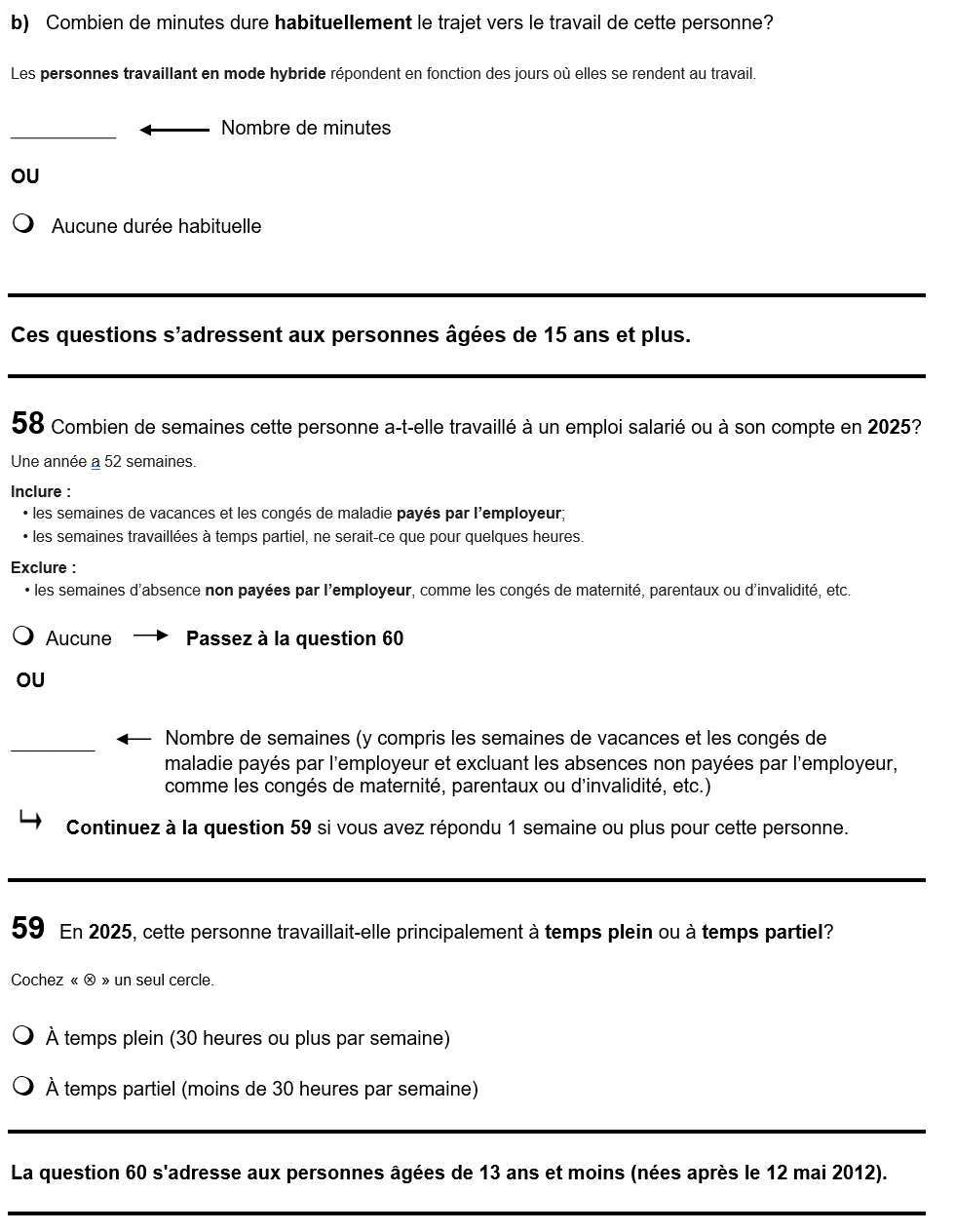 Page 29 du recensement français. – Version textuelle en dessous de l'image