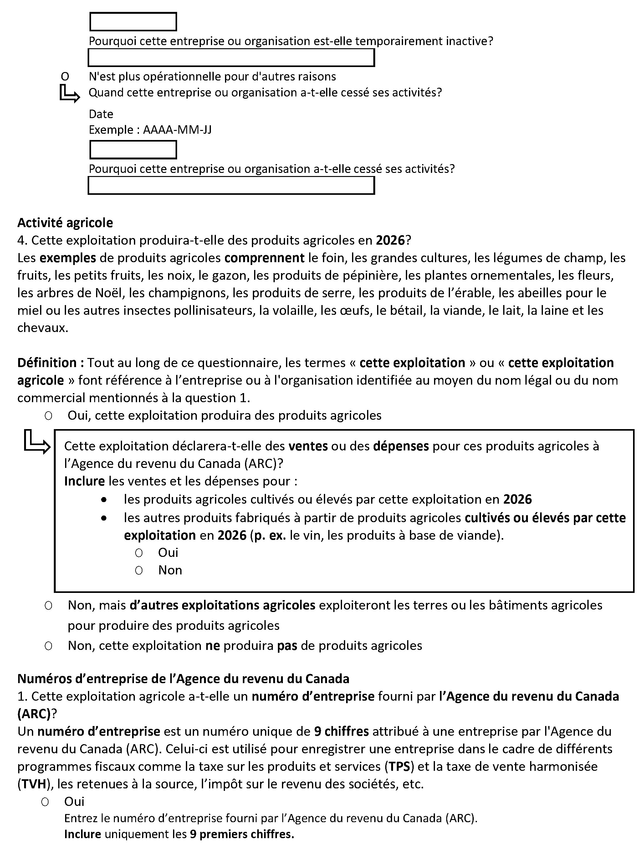 Page 3 du recensement français. – Version textuelle en dessous de l'image