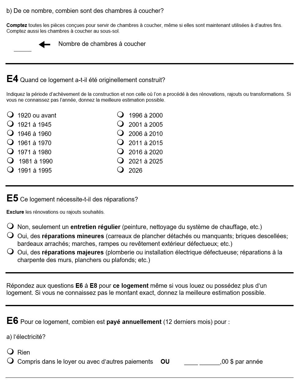 Page 32 du recensement français. – Version textuelle en dessous de l'image