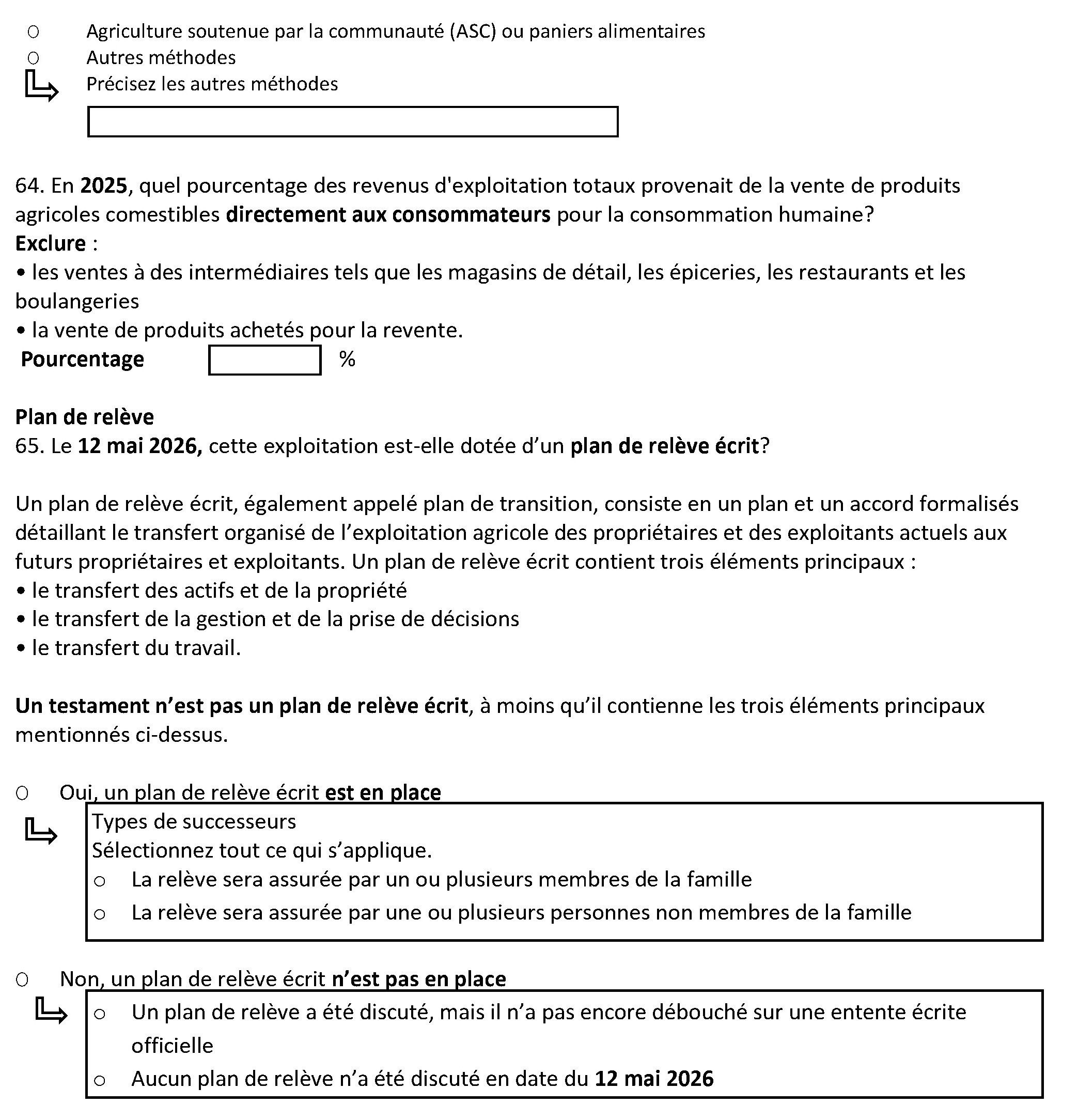 Page 33 du recensement français. – Version textuelle en dessous de l'image