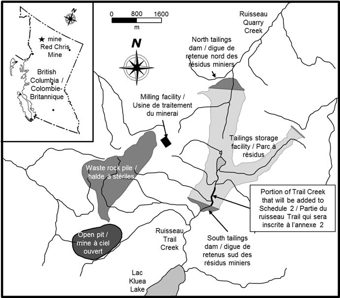 Map - Detailed information can be found in the surrounding text. / Mappe - Des renseignements compl&eacute;mentaires se trouvent dans les paragraphes adjacents.