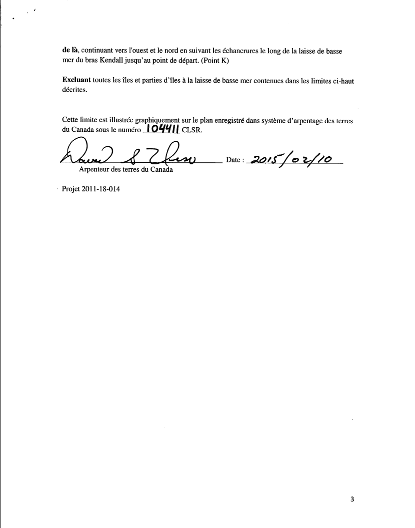 Des renseignements complémentaires se trouvent dans les paragraphes adjacents.