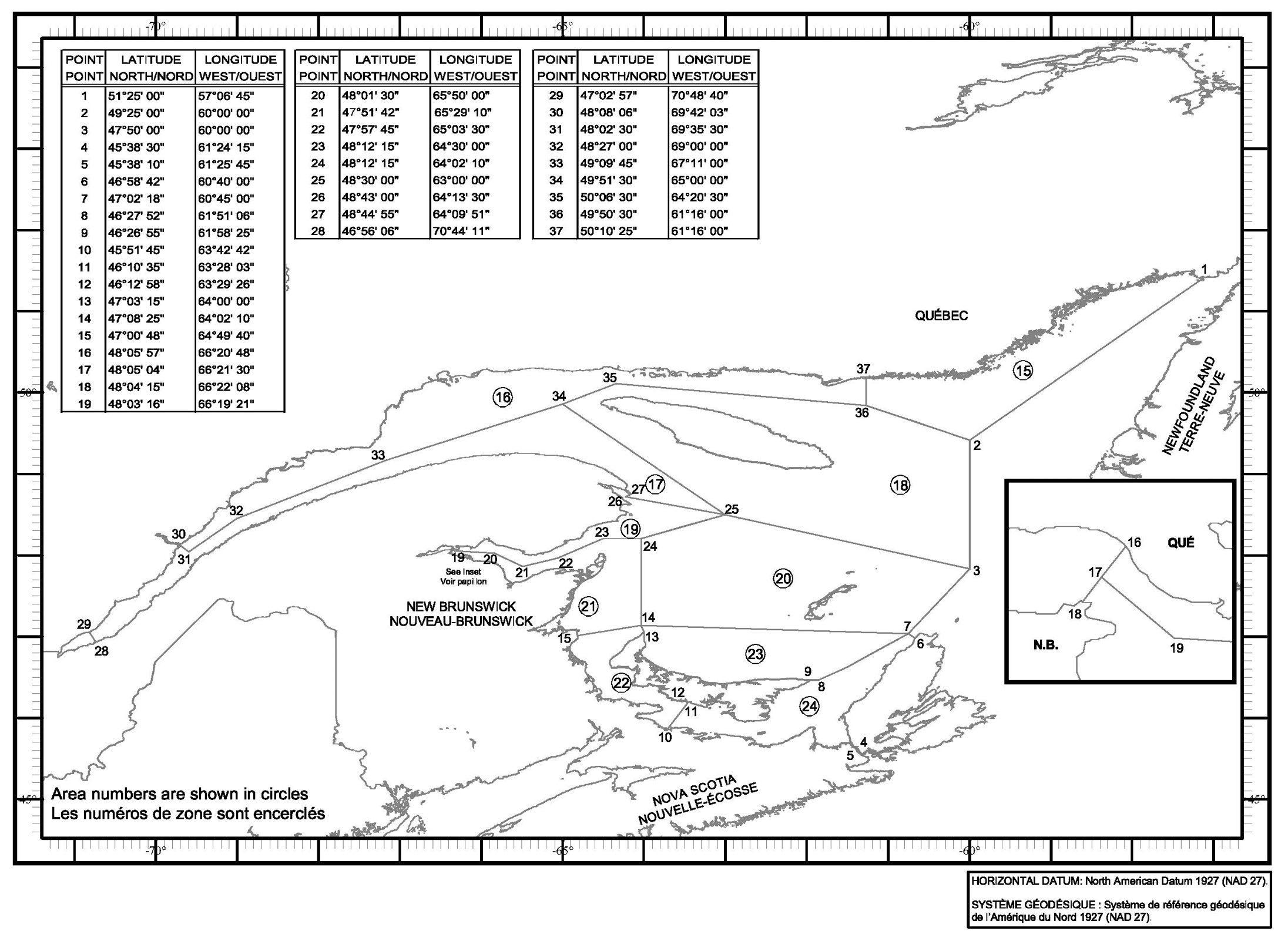 Scallop Fishing Areas