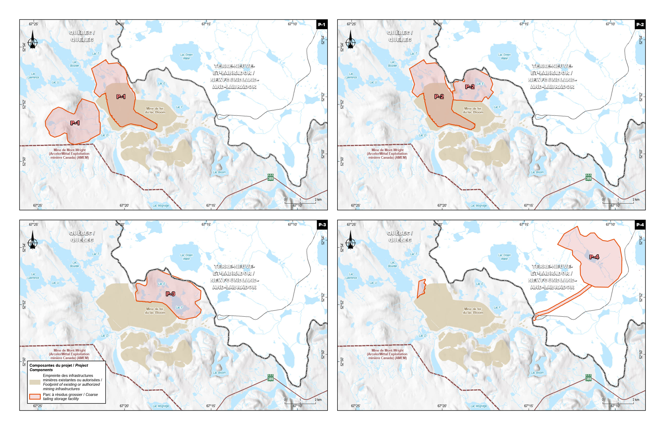 Figure 4 : Solutions de rechange pour le parc Ă rĂ©sidus – Version textuelle en dessous de l'image
