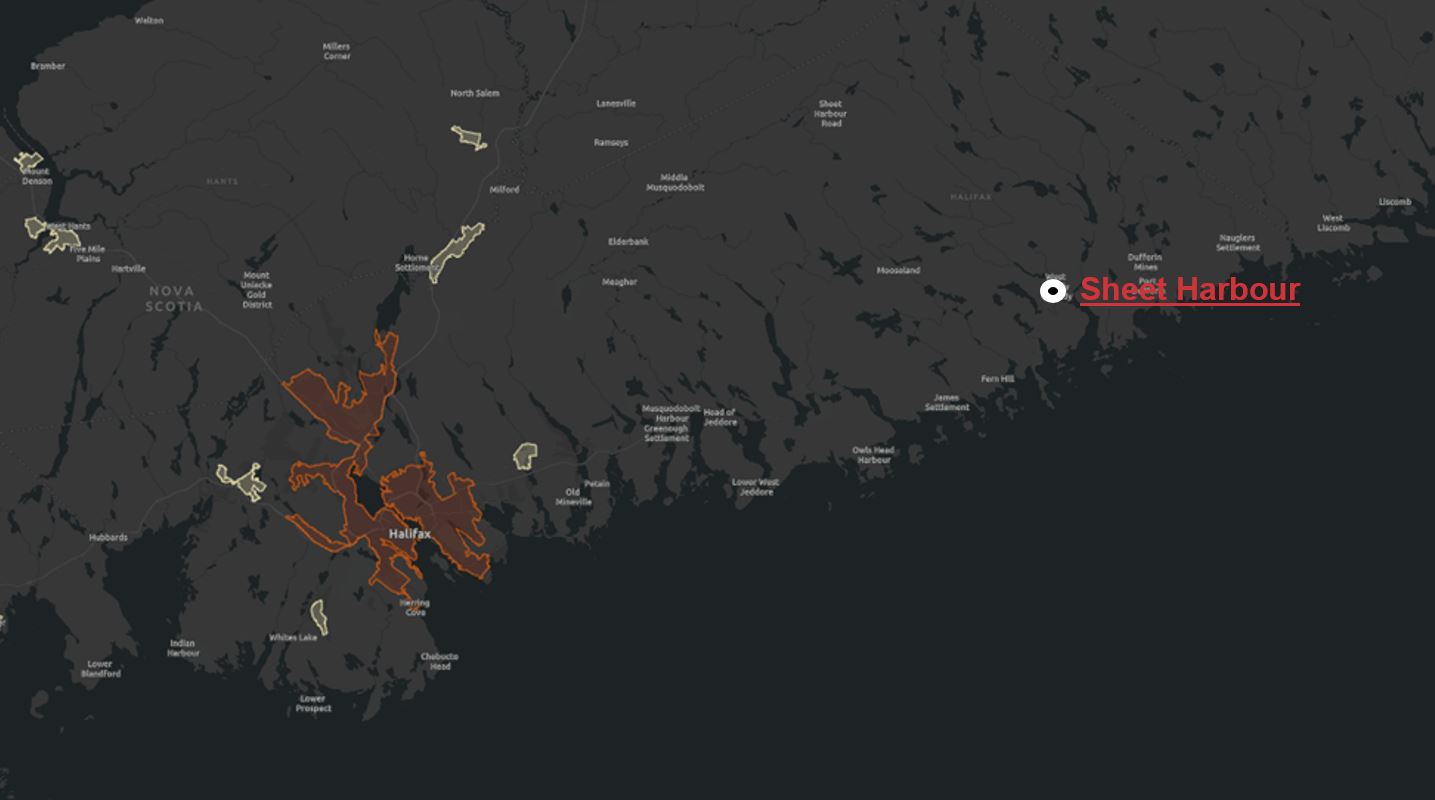 Figure 2: Halifax, Nova Scotia — Revised definition – Text version below the image