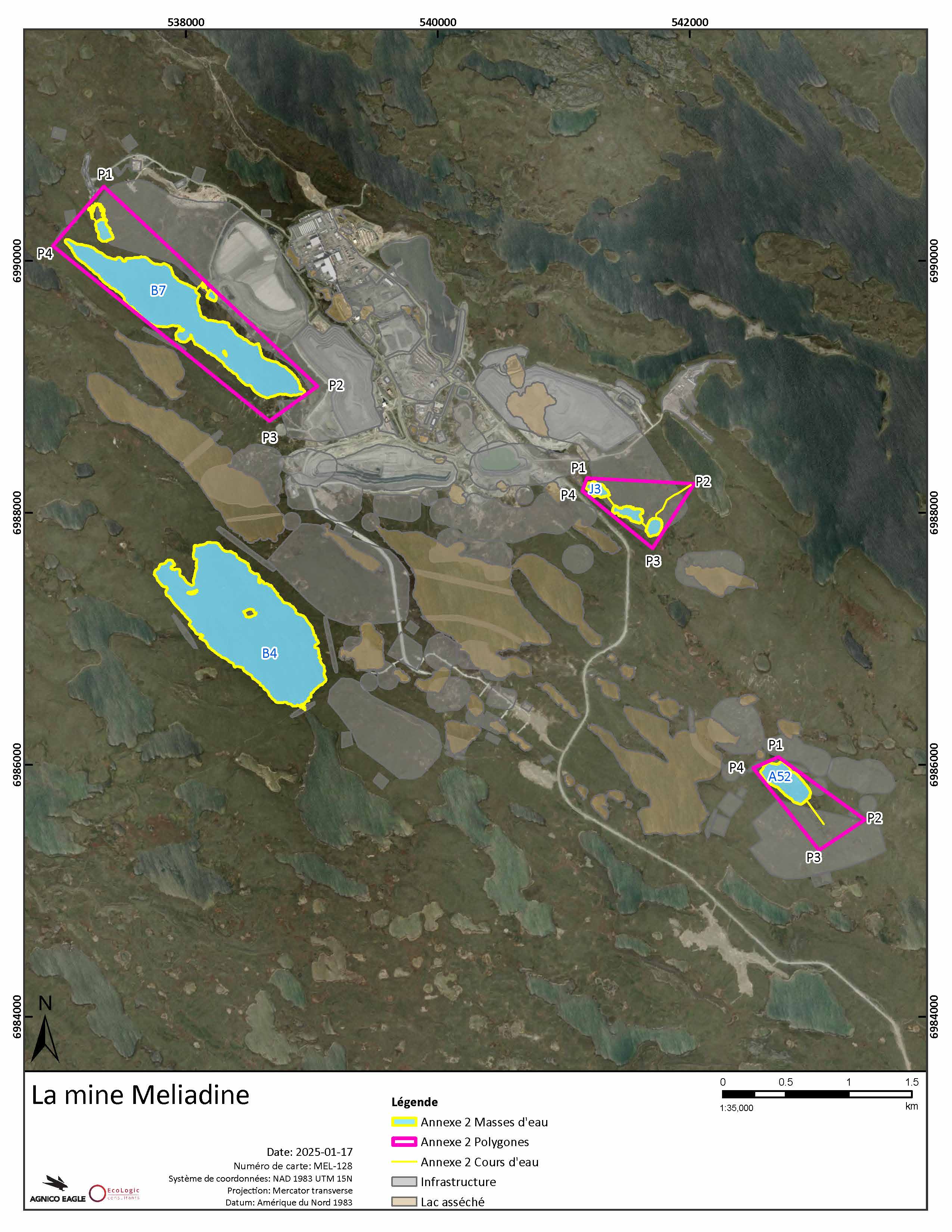 Figure&nbsp;2&nbsp;: Localisation des plans d’eau à inscrire à l’annexe&nbsp;2 du REMMMD – Version textuelle en dessous de la carte